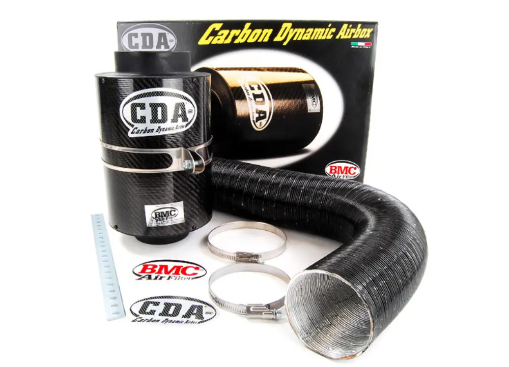 Univerzální kit sportovního sání BMC CDA vhodný pro velké motory se vstupem 119,5 mm a průměrem airboxu 208,6 mm Nízká Cena