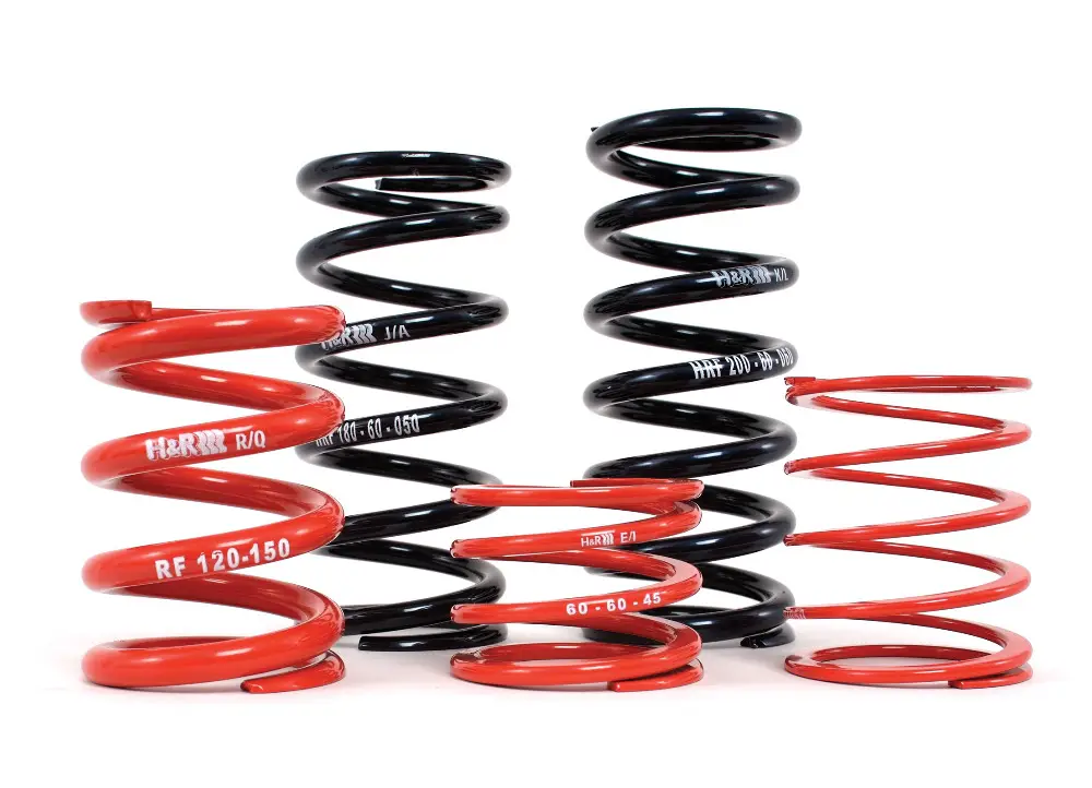 H&R hlavní závodní pružina s vnitřním průměrem 64 mm, délka 305 mm, tuhost 31 N/mm Nová Kolekce