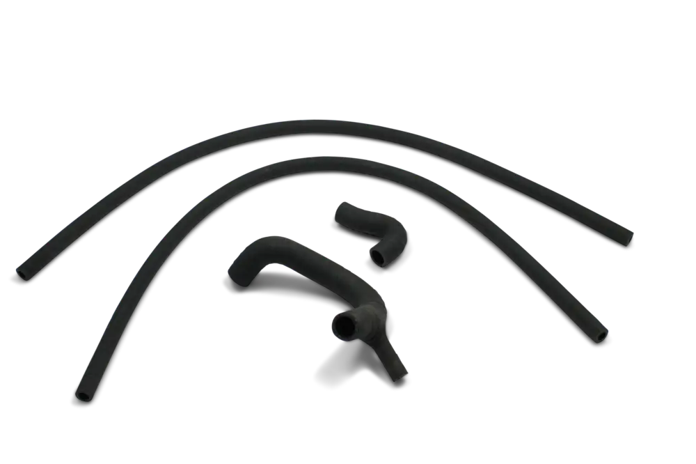 Originální Samco Sport 4-dílná sada silikonových hadic pro vedení chladicí kapaliny pro Mini Cooper 'S' 1963 - 1971 970cc, 1071cc, 1275cc, barva ninja zelená (maskáčový vzor)