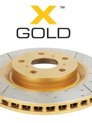 Akce DBA Street Series X-GOLD přední brzdový kotouč 320x30 mm pro Audi A4 Allroad quattro 2009-2016 2.0 Turbo