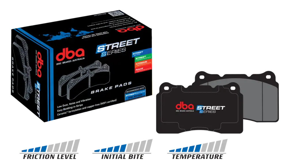Ihned K Objednání DBA Street Series Ceramic zadní sada brzdových destiček pro Audi 90 Quattro 1987-1991 2.0