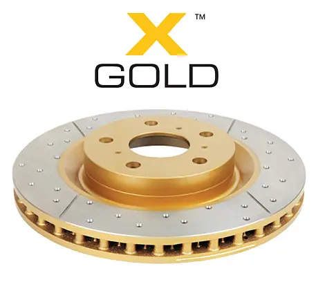 DBA Street Series X-GOLD zadní brzdový kotouč 290x12,7 mm pro Land rover Range Rover 1989-1996 3.9 Nejlepší Volba