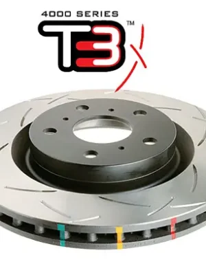 Značkový DBA 4000 Series T3 zadní brzdový kotouč 258x9 mm pro Nissan Silvia (S15) 1999-2002 2.0 Turbo