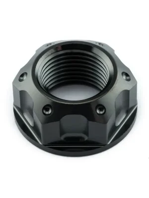 Sezónní Sleva Pro-Bolt titanová matka se závitem M18 x 1,50 mm, barva černá