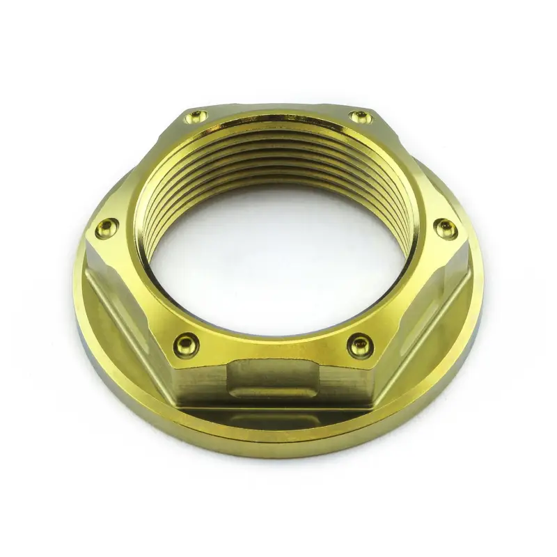 Akční Nabídka Pro-Bolt titanová matka se závitem M30 x 1,50 mm, barva zlatá