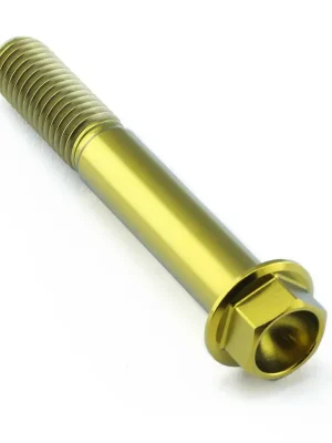 Aktuální Pro-Bolt titanový šroub s šestihrannou hlavou se závitem M10 x 1,50 mm a délkou 65 mm, barva zlatá