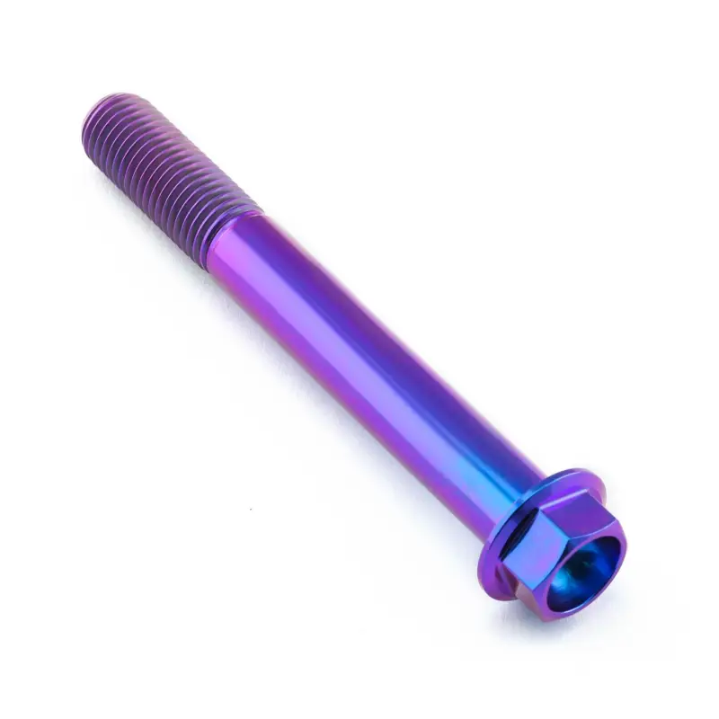Pro-Bolt titanový šroub s šestihrannou hlavou se závitem M10 x 1,25 mm a délkou 80 mm, barva přírodní Cenová Bomba