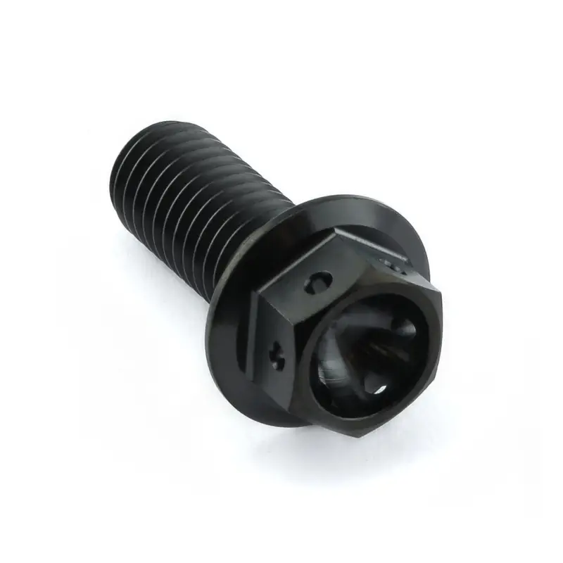 Pro-Bolt titanový šroub s šestihrannou hlavou se závitem M8 x 1,25 mm a délkou 20 mm, barva modrá Cenově Výhodný