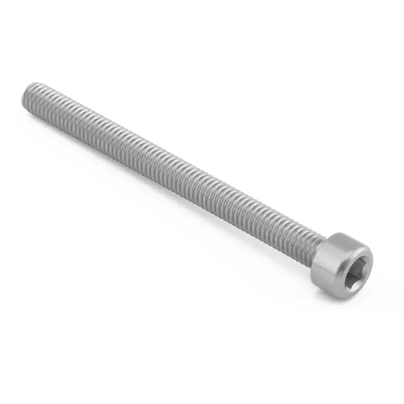 Pro-Bolt hliníkový inbusový šroub s válcovou hlavou se závitem M6 x 1,00 mm a délkou závitu 70 mm, barva stříbrná Horká Nabídka