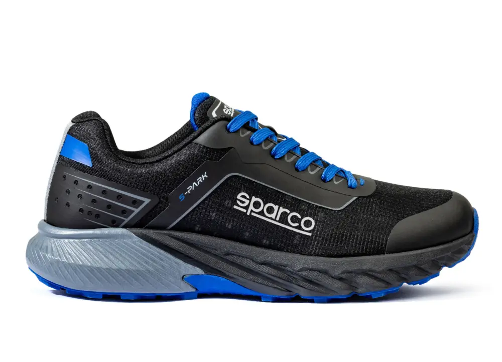 Poslední Šance Boty pro mechaniky Sparco S-PARK GAP, barva černo-modrá, velikost 45