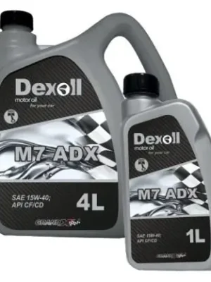 Autentický Motorový olej Dexoll M7 ADX 15W-40, 1L