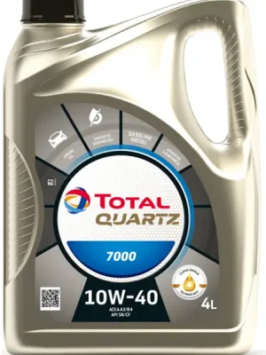 Expresní Doručení Motorový olej Total Quartz 7000 10W-40, 4L