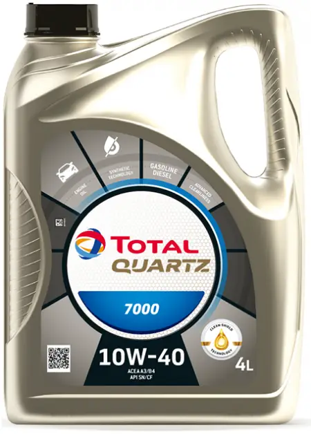 Expresní Doručení Motorový olej Total Quartz 7000 10W-40, 4L