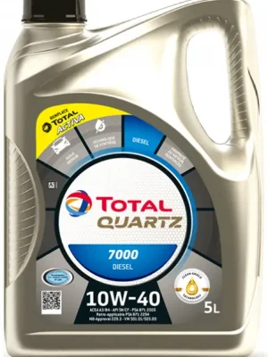 Motorový olej Total Quartz Diesel 7000 10W-40, 5L Výhodná Nabídka