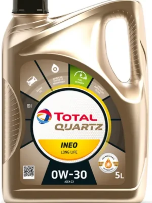 Motorový olej Total Quartz INEO Long Life 0W-30, 5L Víkendová Akce