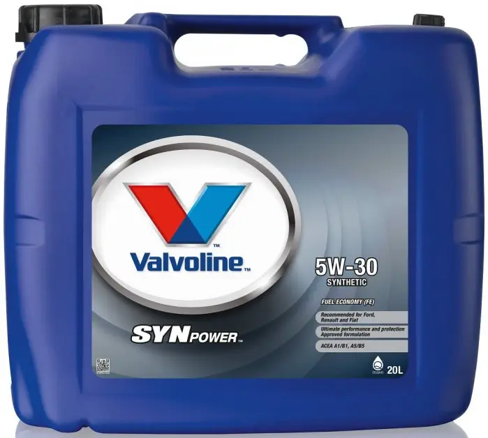 Motorový olej Valvoline SynPower FE 5W-30, 20L Bezpečná Platba