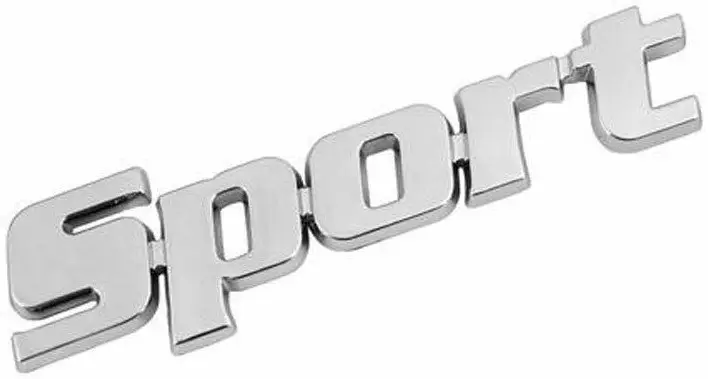 Logo 3D emblém SPORT Nejprodávanější