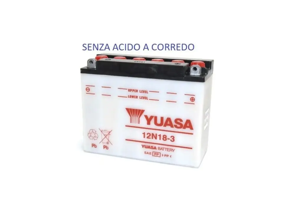 Akce Motobaterie YUASA 12N18-3 12V 18Ah