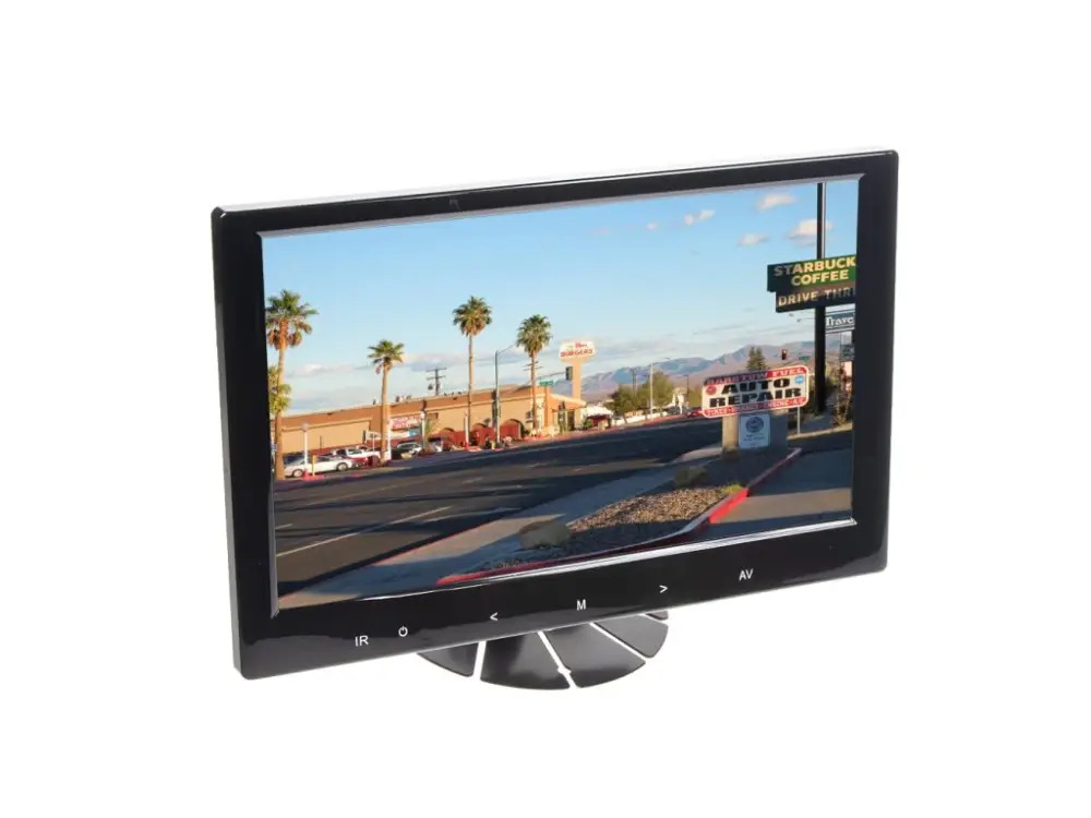 LCD monitor 9" černý na palubní desku Novinka