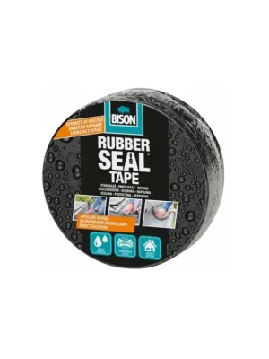 Oblíbený BISON RUBBER SEAL samolepící páska 7,5cm x 5m