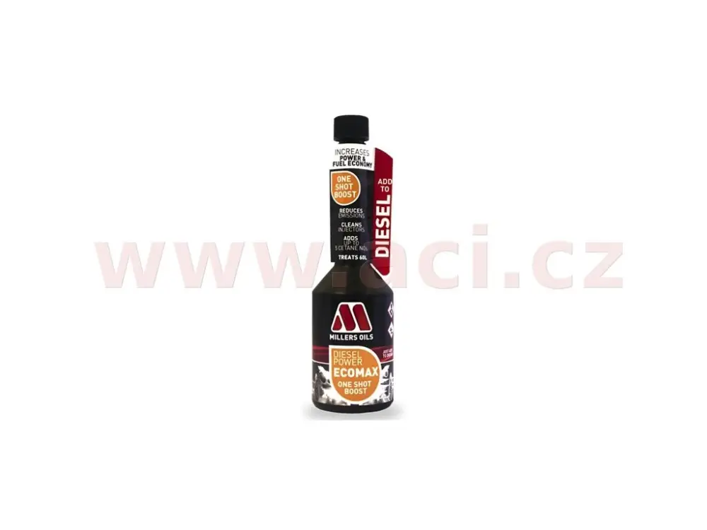 MILLERS OILS Diesel Power ECOMAX One Shot Boost 250 ml Vysoce Kvalitní