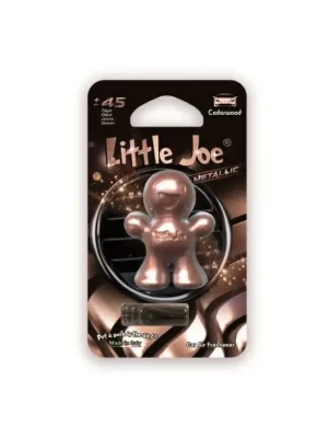 Little Joe Metalic - Cedarwood vůně do auta - cedrové dřevo (bronzová) Výhodná Nabídka