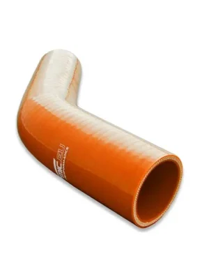 Finální Výprodej Silikonové redukční koleno 45' 57/60mm Oranžové