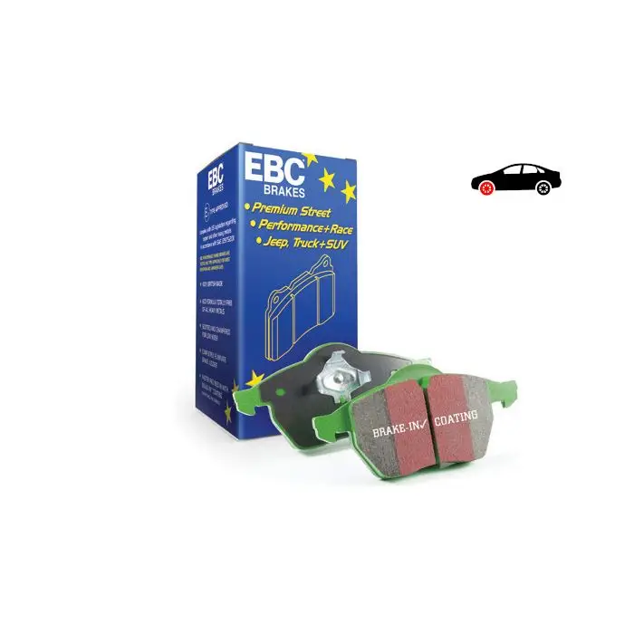 DP21234 Brake Pads GREENSTUFF EBC Brakes for Citroen Xsara Xsara Estate Peugeot 206 206CC 306 206 Gti Bezpečná Platba