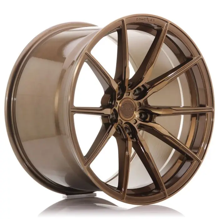 Autentický Kované kolo Concaver CVR4 21x9" (5 otvorů custom PCD) ET10-52, Brushed Bronze