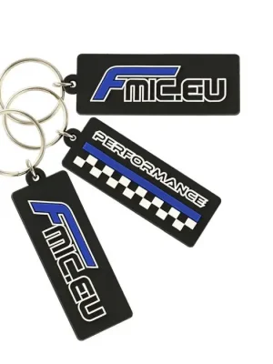 Sleva FMIC double-sided silicone keychain